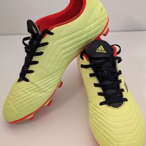Adidas Yellow Soccer Cleats
